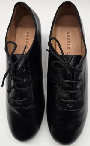 1.5" Marco -- Men's Latin Heel Ballroom Oxford -- Black