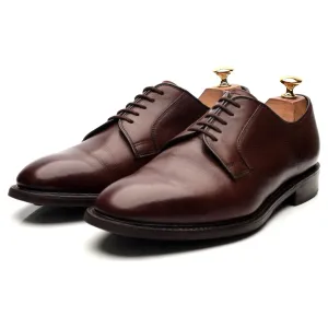 1880 Dark Brown Leather Derby UK 9 F