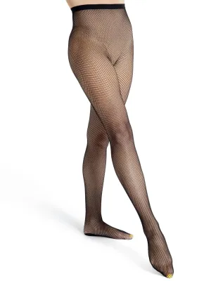 3000 Black Professional Fishnet Seamless Tights - Select Size