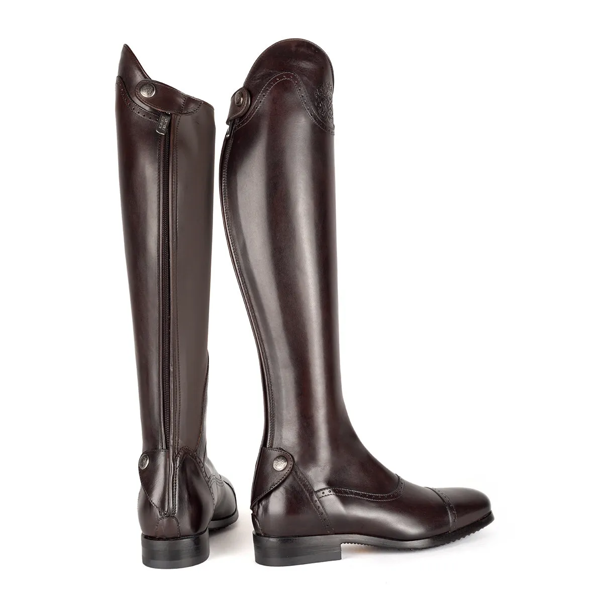 33202<br>Brown standard riding boots [35 - 39]