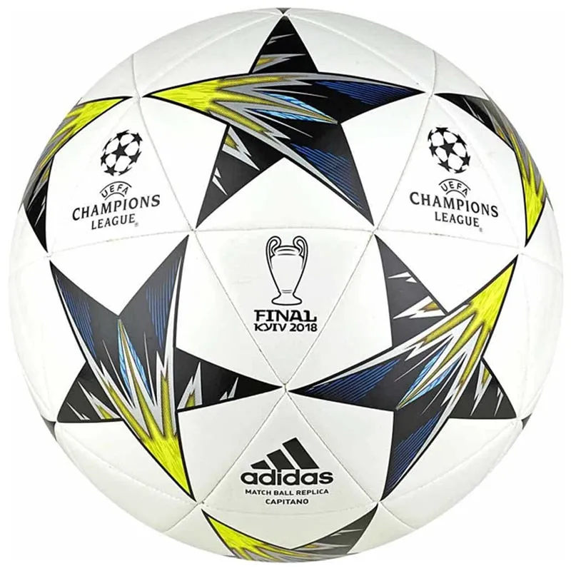 adidas Finale Kiev Capitano Soccer Ball White/Black/Yellow