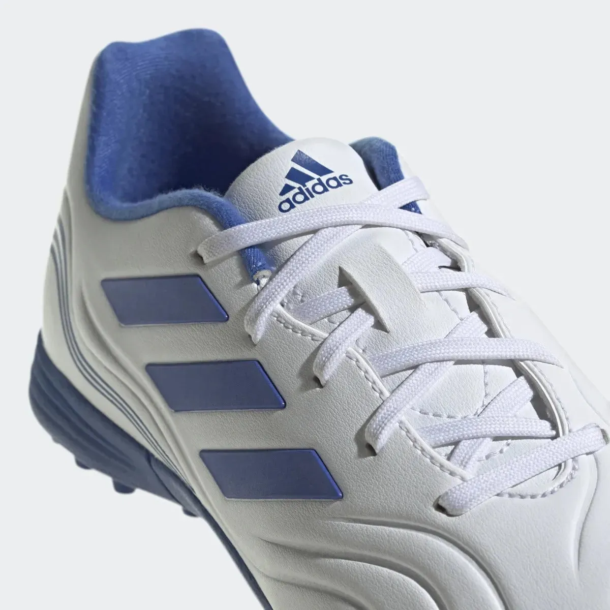 adidas JR Copa Sense .3 Turf - White-Blue