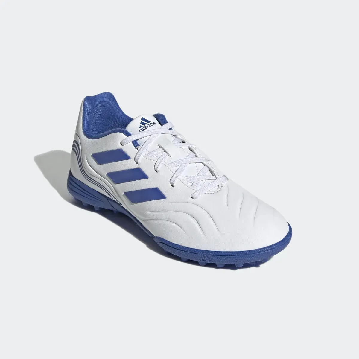 adidas JR Copa Sense .3 Turf - White-Blue