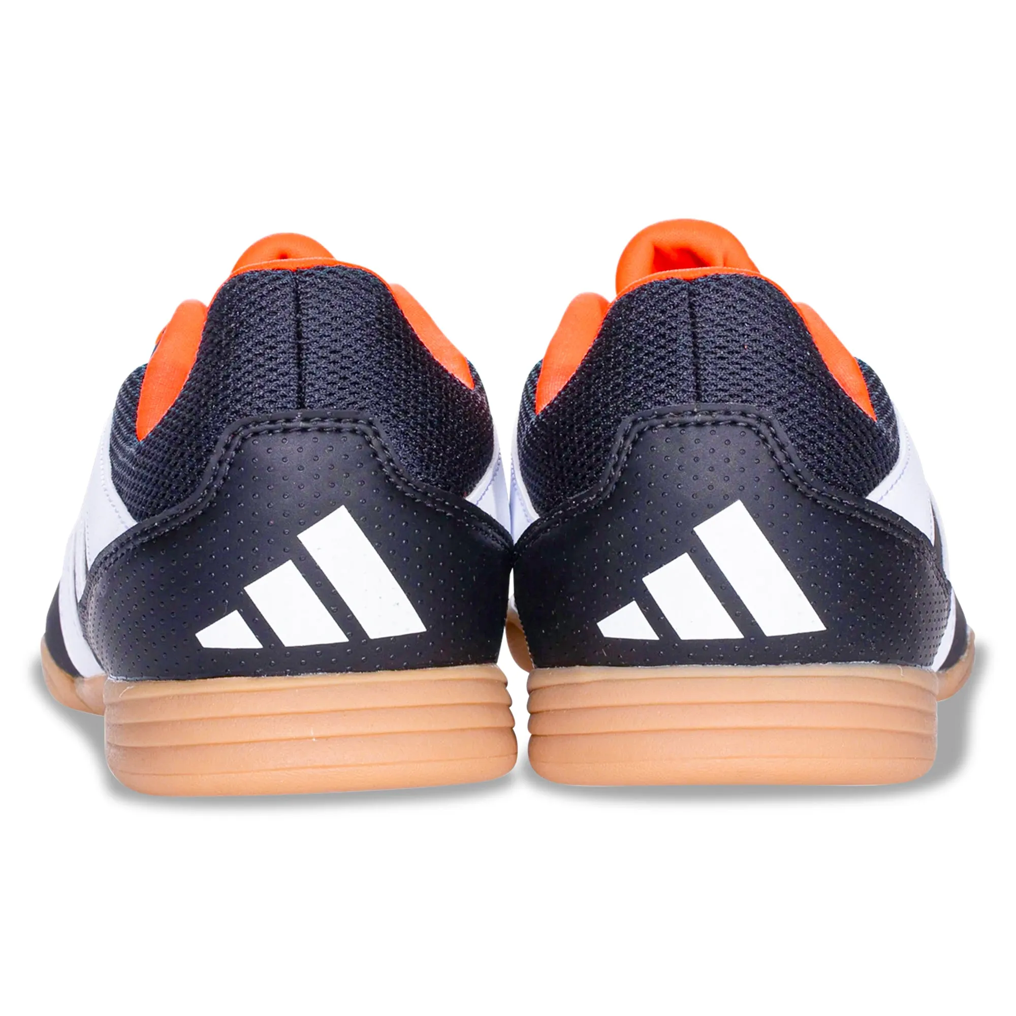 adidas Jr. Predator Club Sala Indoor Soccer Shoes (Core Black/White/Orange)