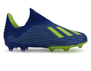 adidas Kids X 18  FG Footblue/Solar Yellow/Core Black