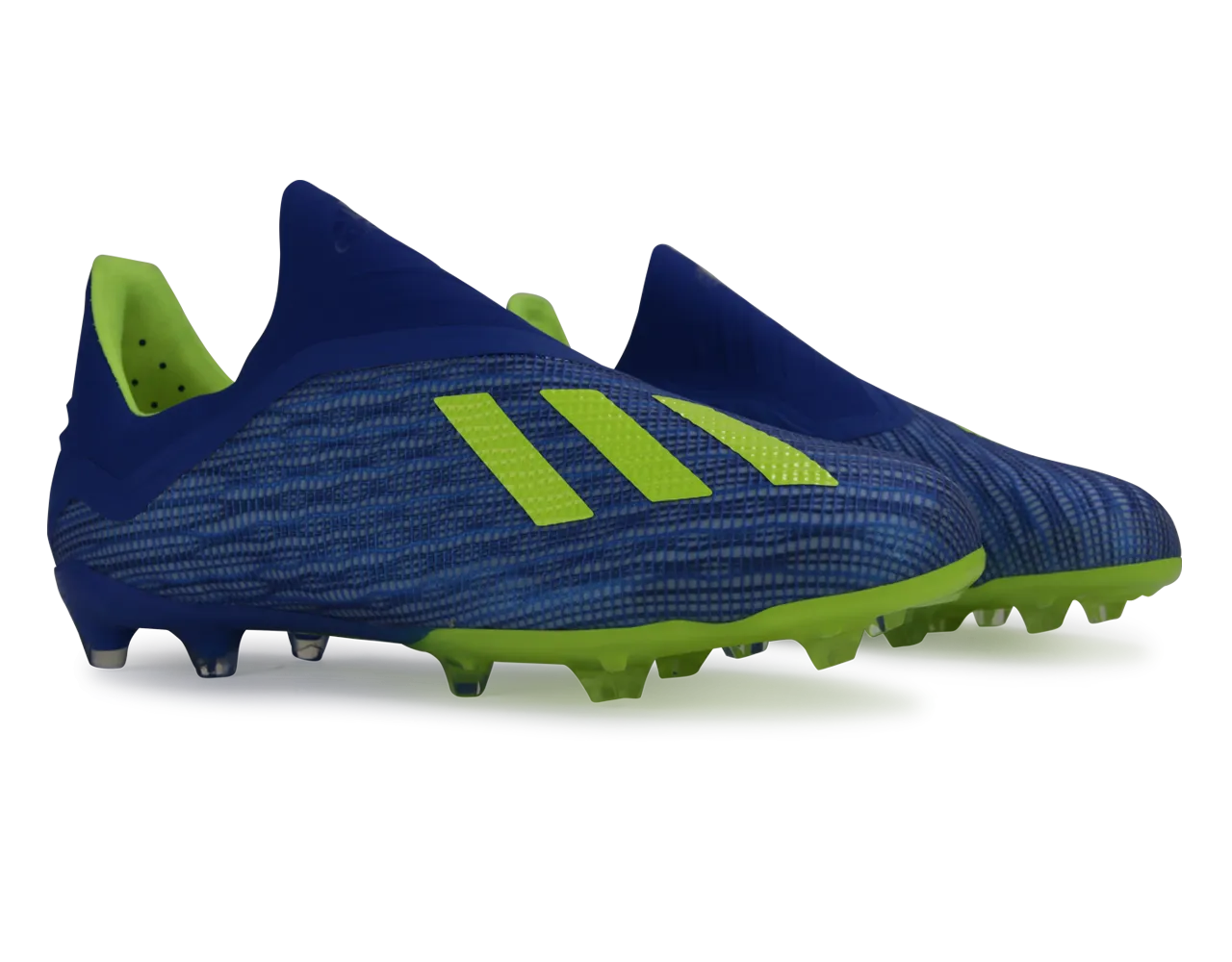 adidas Kids X 18  FG Footblue/Solar Yellow/Core Black