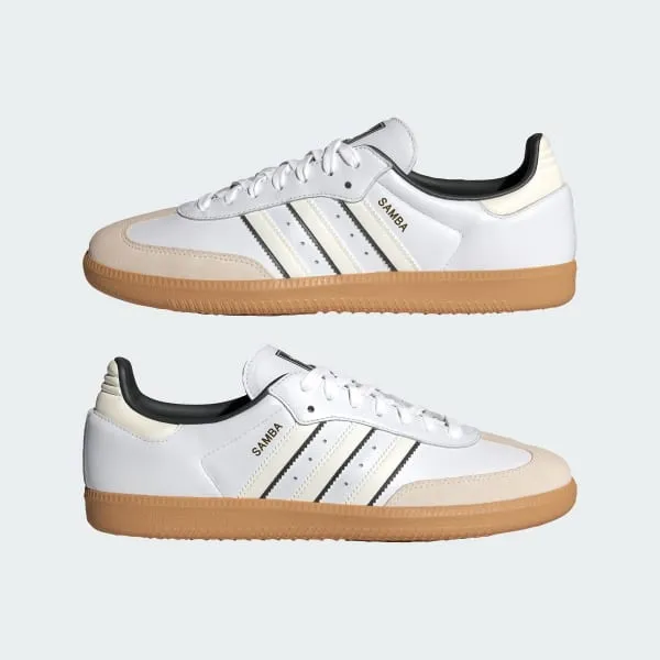 Adidas Men's Samba OG Shoes - Cloud White / Off White / Core Black