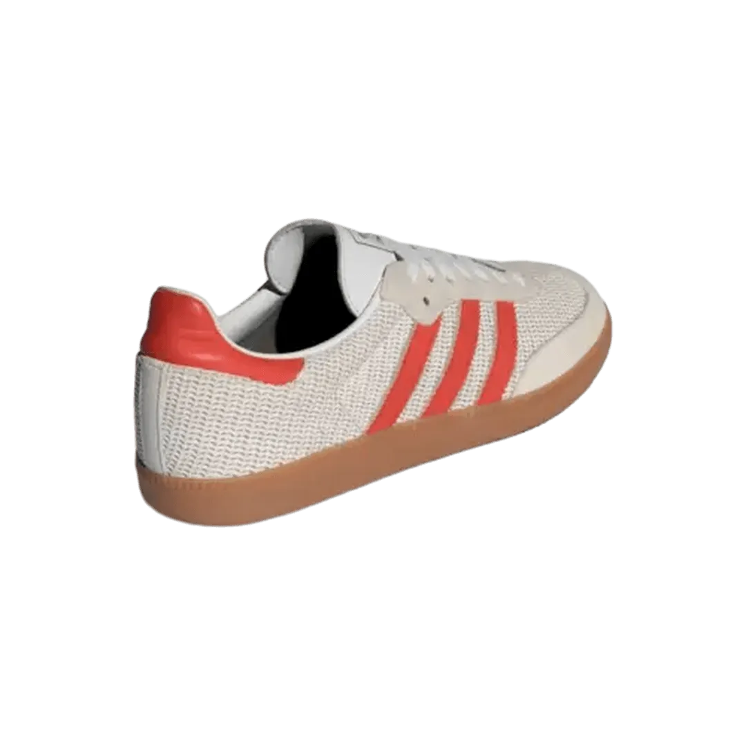 Adidas Originals Men's Samba OG Crystal White Preloved Red shoes