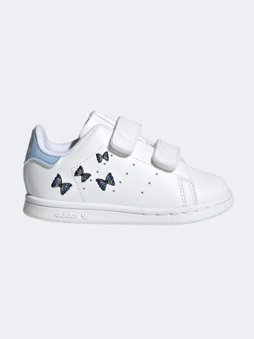 Adidas Stan Smith Infant-Girls Original Shoes White