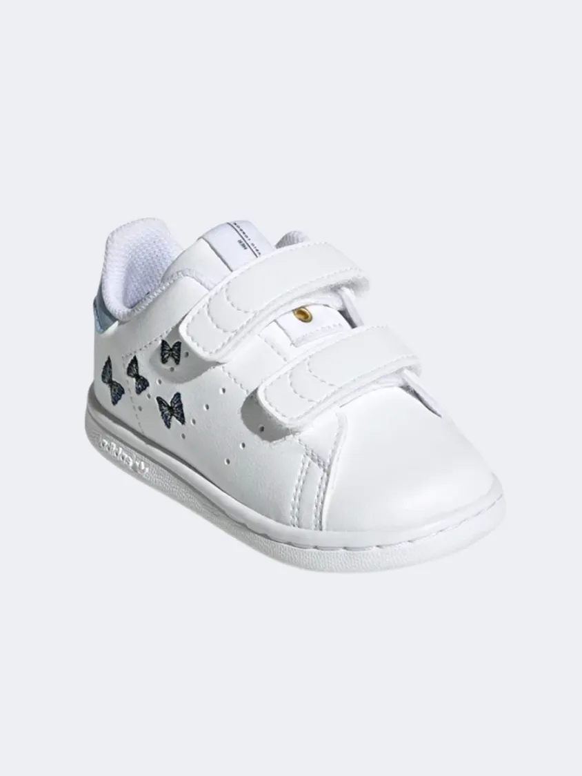 Adidas Stan Smith Infant-Girls Original Shoes White