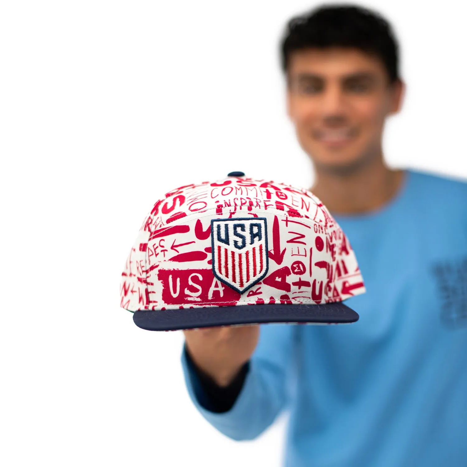 Adult USA Icon Red Hat