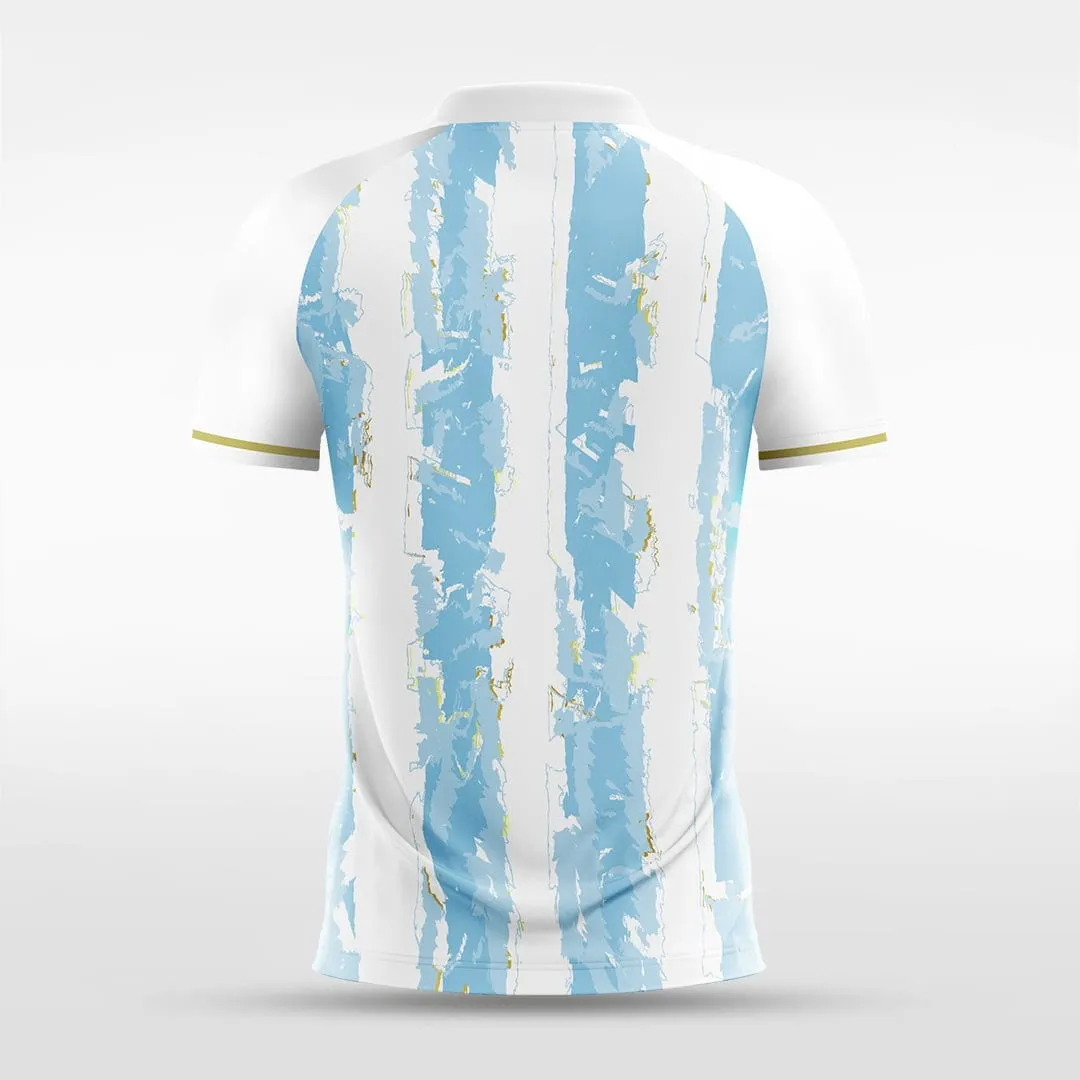 Argentina - Customized Men's Sublimated Soccer Jersey