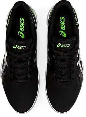 Asics Gel Game 8 Black-Silver-Green Men's tennis shoes