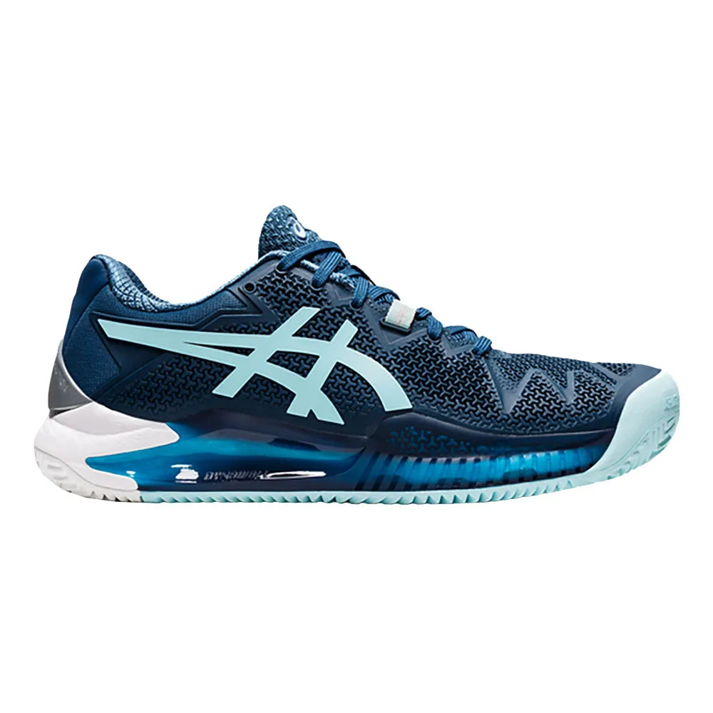 Asics Gel-Resolution 8 Clay Womens Tennis Shoes