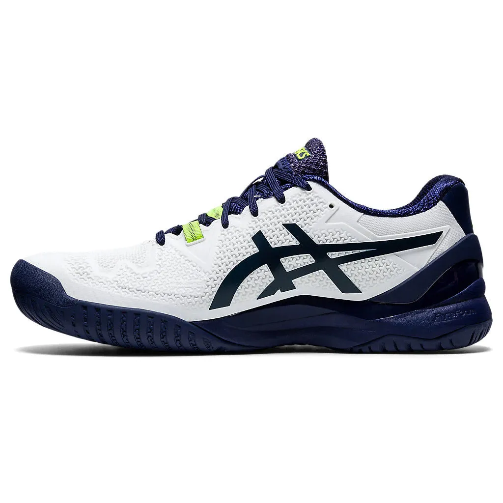 Asics Gel Resolution 8 Wide Mens Tennis Shoes