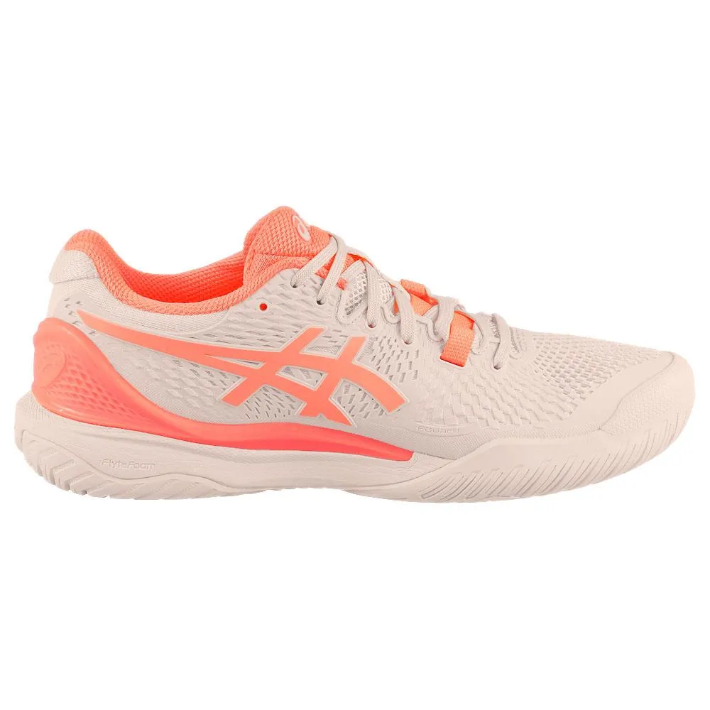 Asics Women's Gel-Resolution 9 - Pearl Pink/Sun Coral