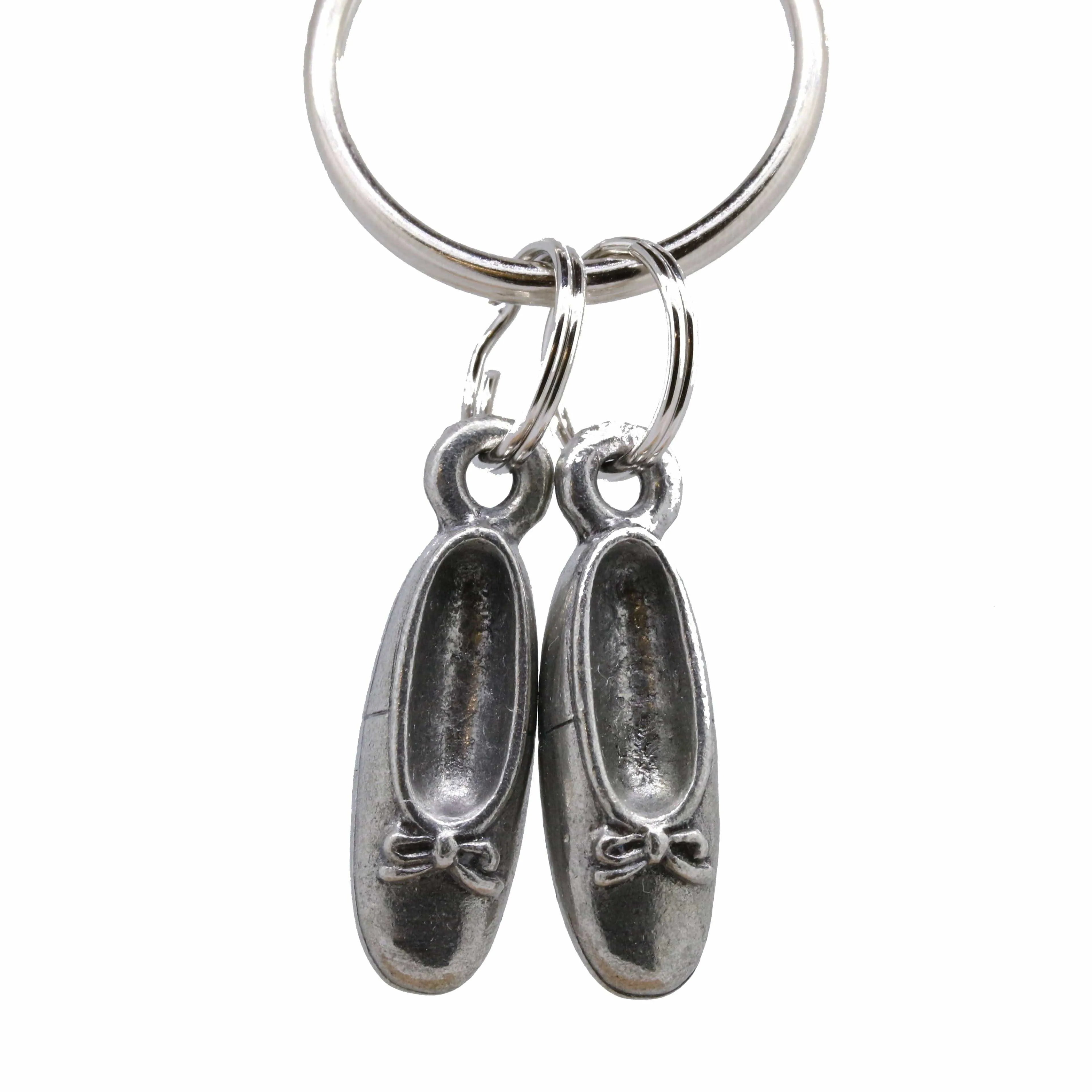 Ballet Slippers Keyrings