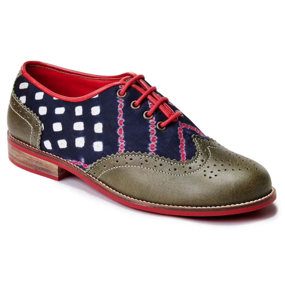 Bandhni Brogue for Women – Olive Green (discontinued)