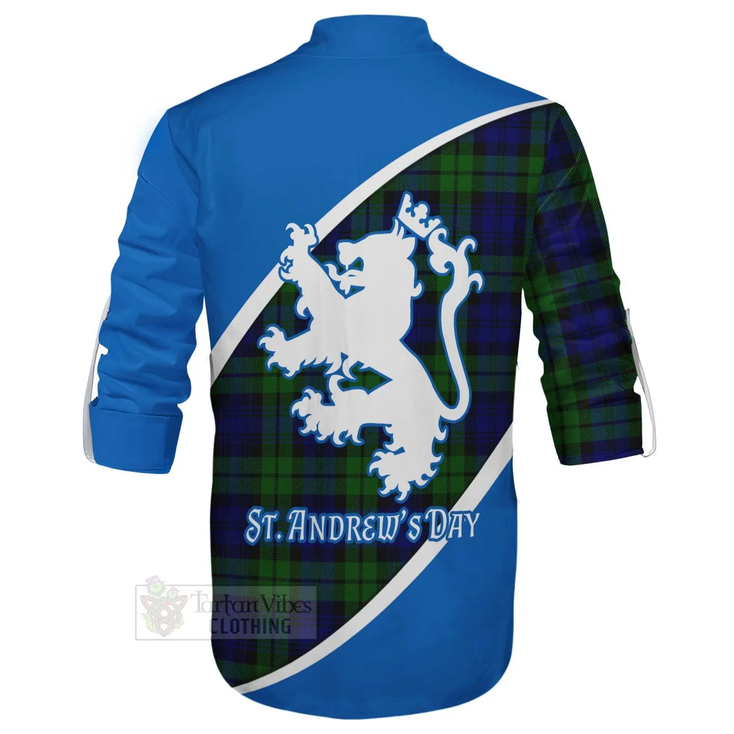 Bannatyne Family Crest Tartan Ghillie Kilt Shirt Celebrate Saint Andrew's Day in Style