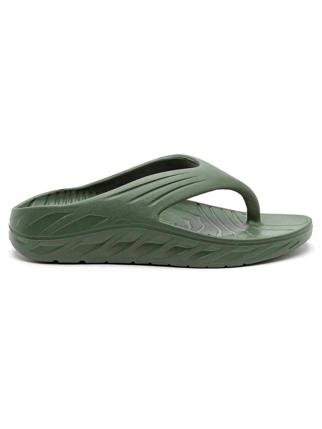 Bersache Extra Soft Classic Casual with  Regular wear with Ultra Soft & Flexibility Technology Flip Flop for Men's & Boy's (6099-Green)