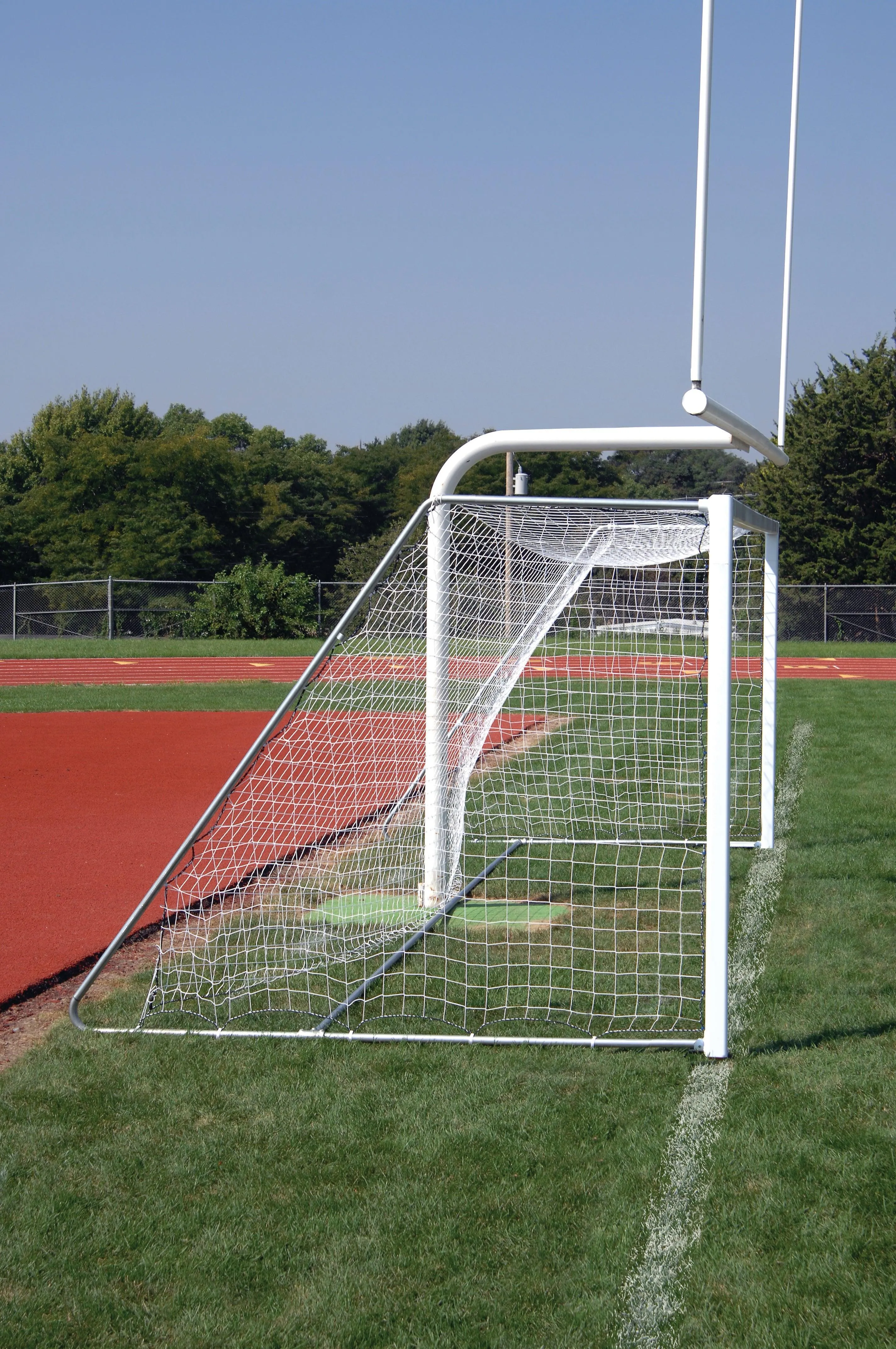 Bison Football Compatible Official Size Soccer Goal Net