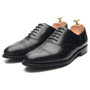 Black Leather Oxford UK 10 E