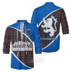 Borthwick Family Crest Tartan Ghillie Kilt Shirt Celebrate Saint Andrew's Day in Style