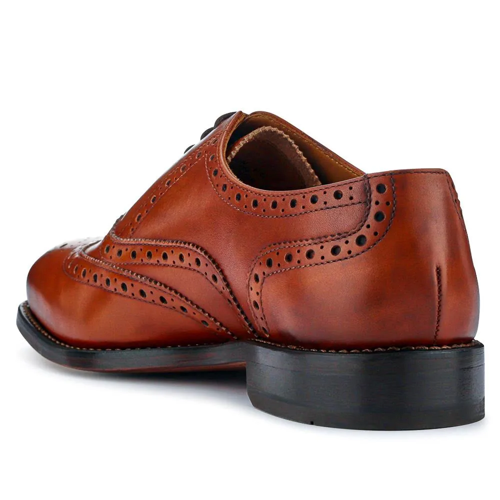 Braxton Leather Brogues  - BRAXTON / 326 034