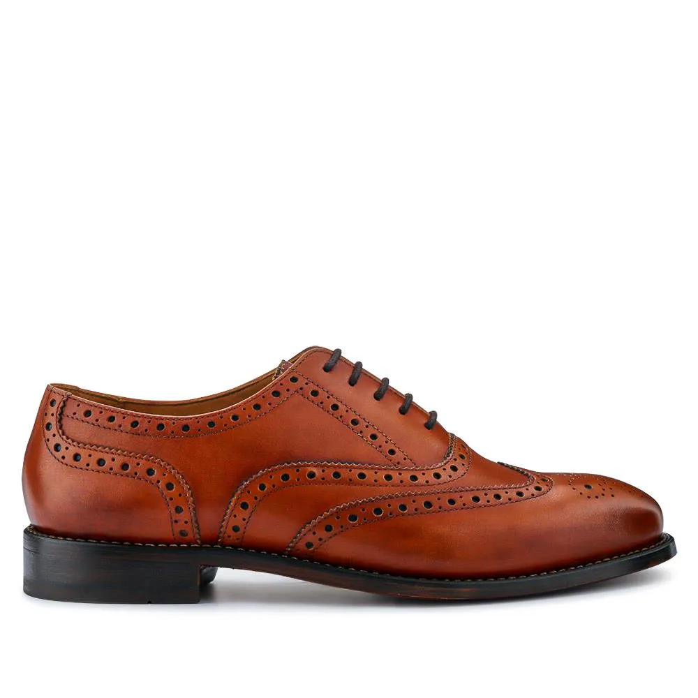 Braxton Leather Brogues  - BRAXTON / 326 034