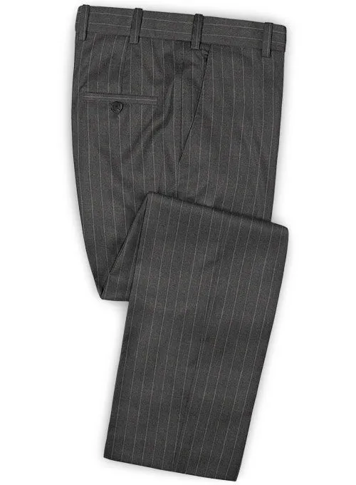 Caccioppoli Dapper Dandy Vigi Dark Gray Wool Suit