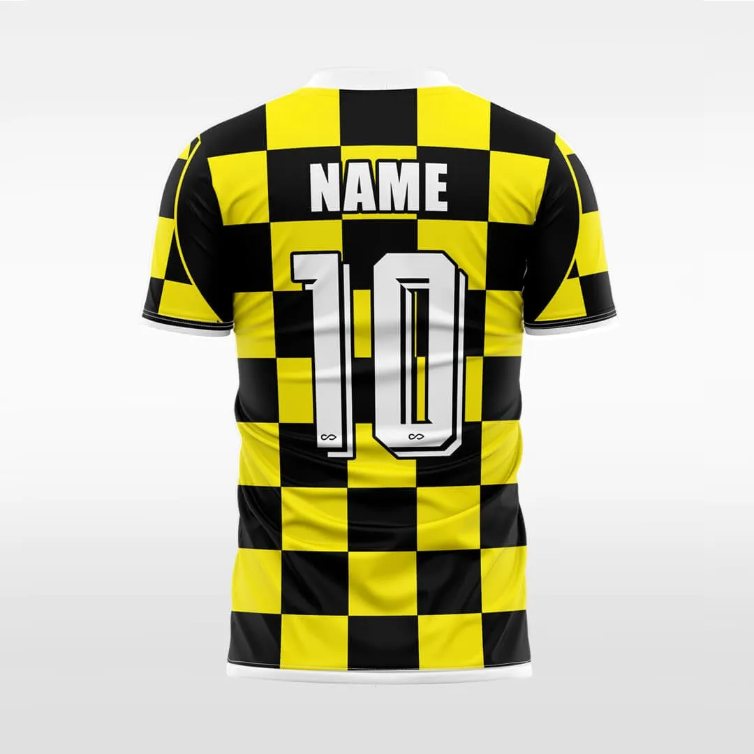 Checkerboard- Custom Soccer Jersey for Men Sublimation