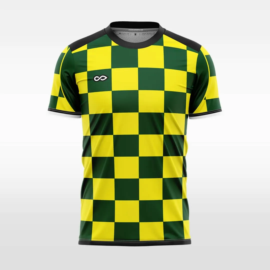 Checkerboard- Custom Soccer Jersey for Men Sublimation