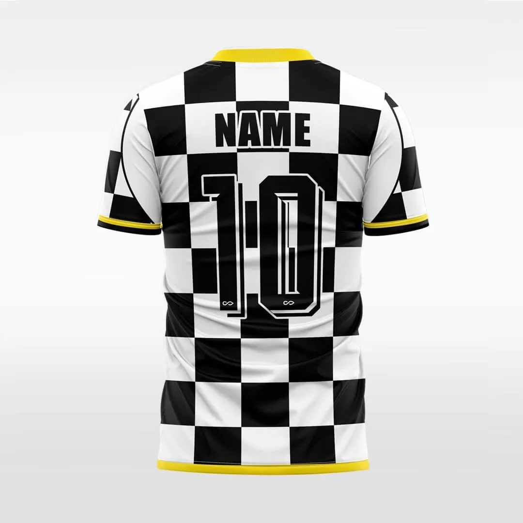 Checkerboard- Custom Soccer Jersey for Men Sublimation