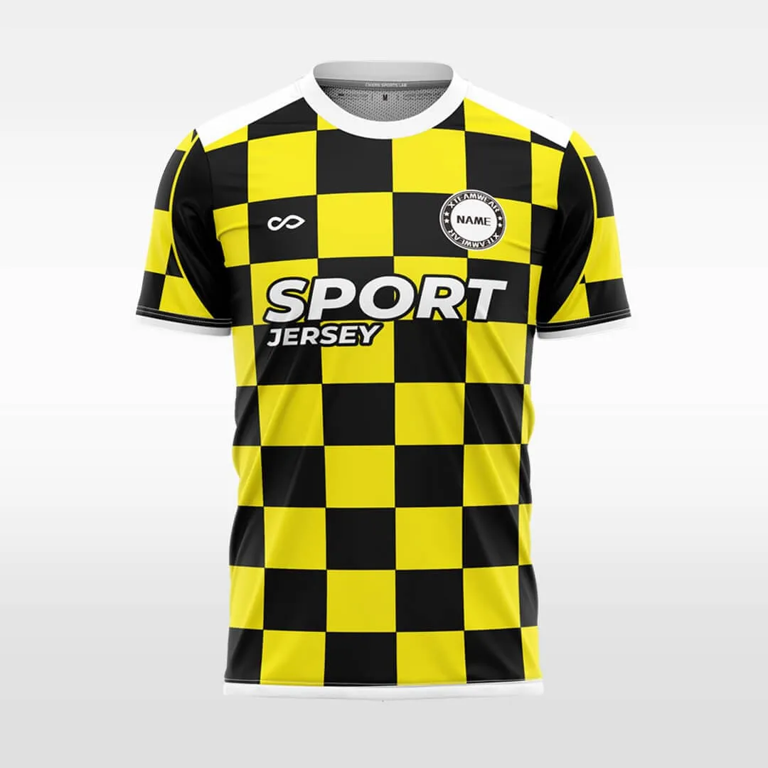 Checkerboard- Custom Soccer Jersey for Men Sublimation