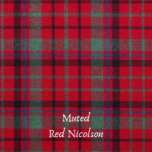 Children's Red Nicolson Muted / Argyll Kilt Hire Outfit