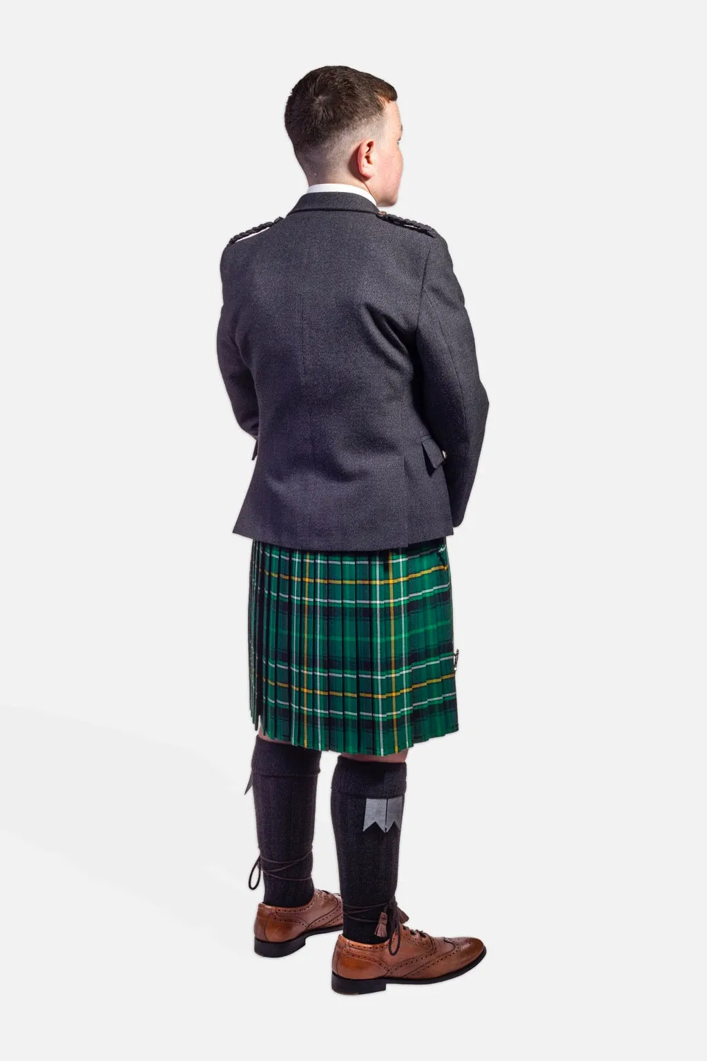 Children's Scotland National Team / Charcoal Holyrood Kilt Hire Outfit