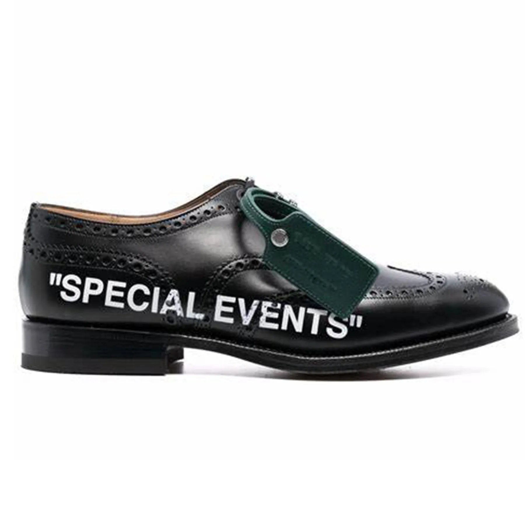 Church's x Off-White Burwood Flat Brogues "Special Events"