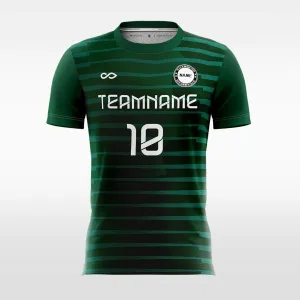 Classic Green Stripe - Women Custom Soccer Jerseys Design