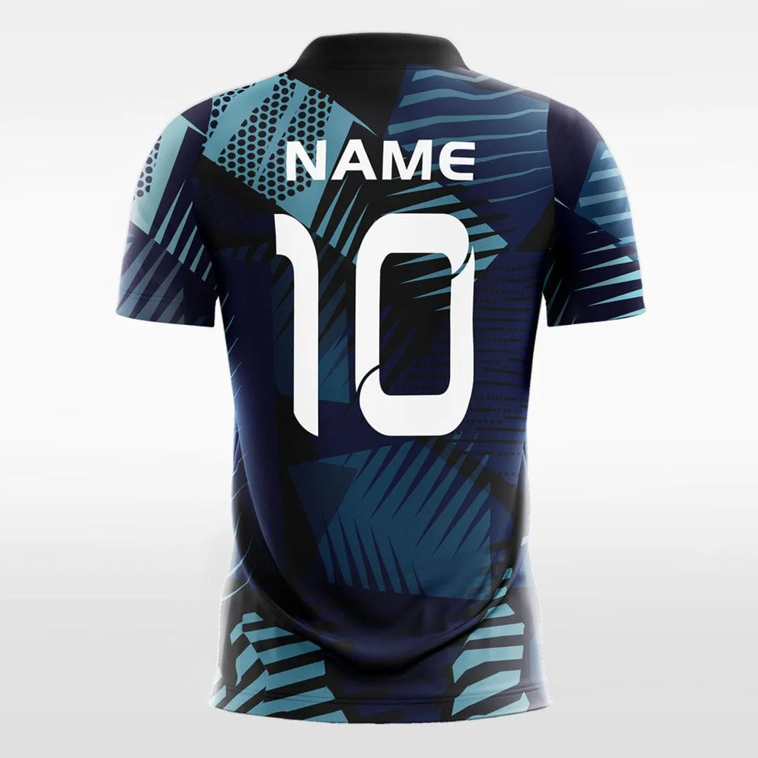 Cool Screen Print - Custom Kids Soccer Jerseys Design Navy Blue