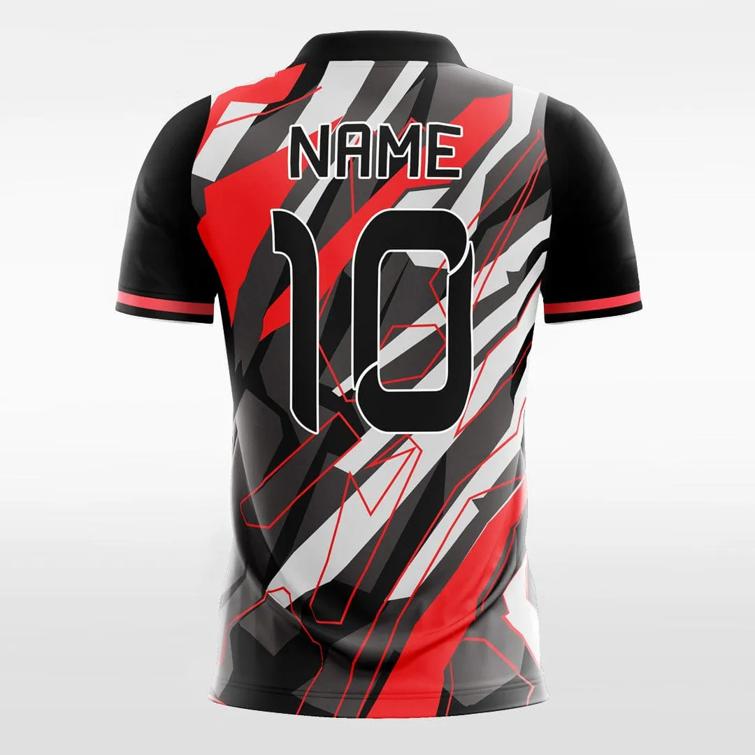 Cool Space-time - Custom Kids Soccer Jerseys Design Black