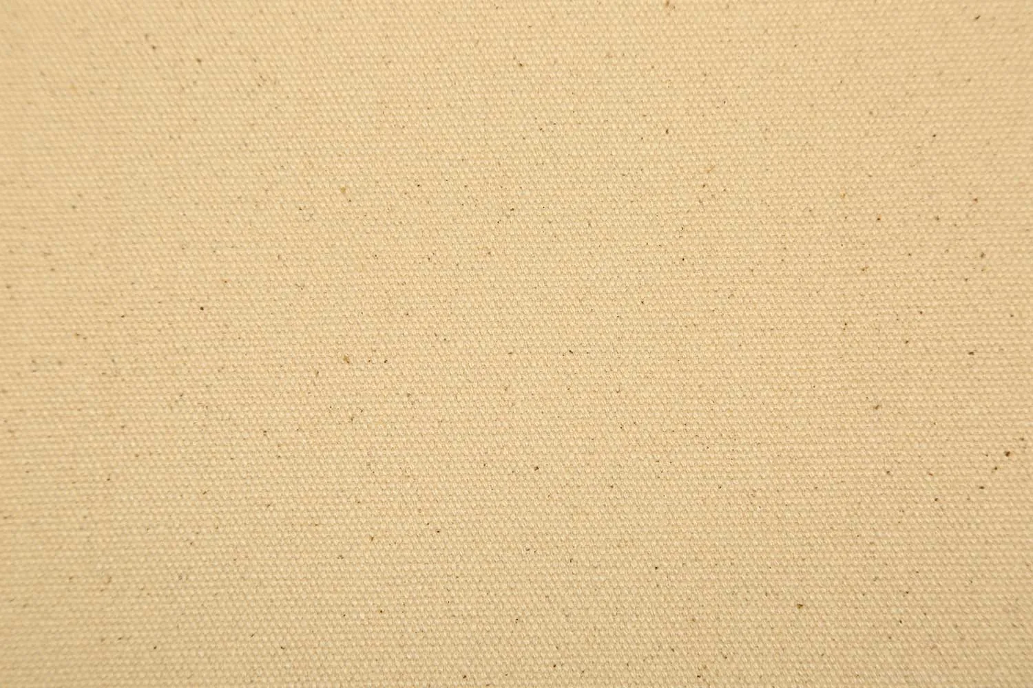 Cream Plain 3/10 Cotton Canvas Kora Fabric