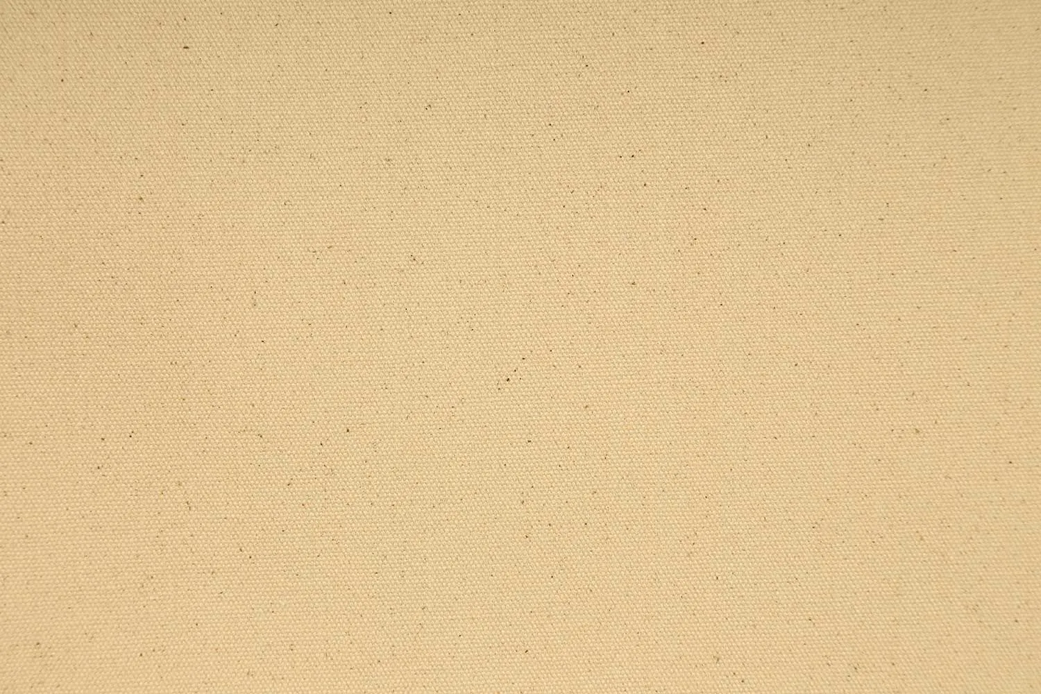 Cream Plain 3/10 Cotton Canvas Kora Fabric