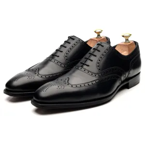 'Fairford' Black Leather Brogues UK 8.5 E