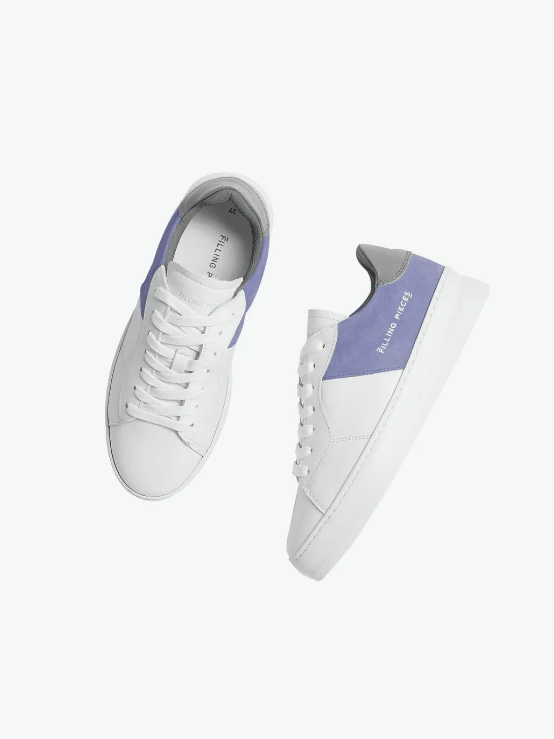 Filling Pieces Low Plain Court Lila Sneakers