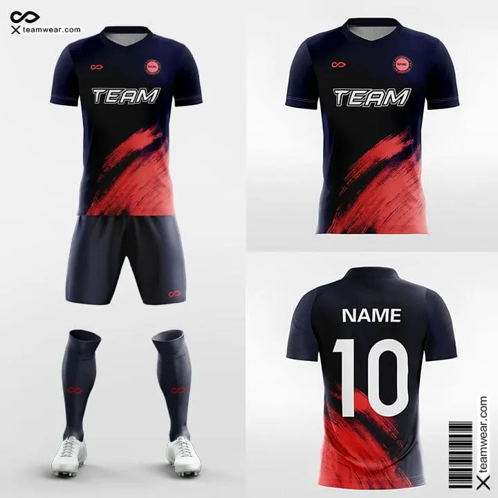 Flame - Custom Sublimation Print Soccer Kits Short Sleeve