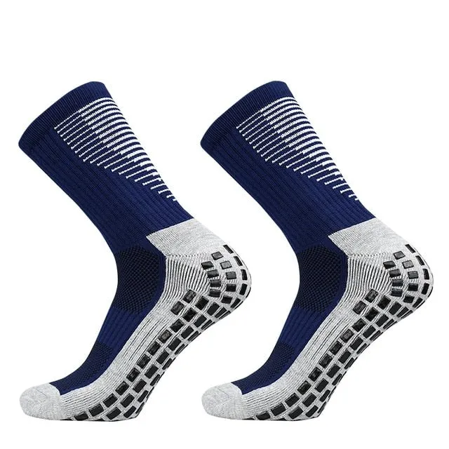 Football Socks for Men and Women, Non-slip Silicone Bottom Soccer Basketball Grip Socks