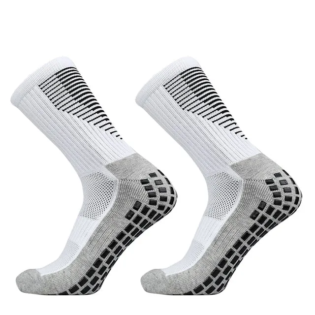 Football Socks for Men and Women, Non-slip Silicone Bottom Soccer Basketball Grip Socks