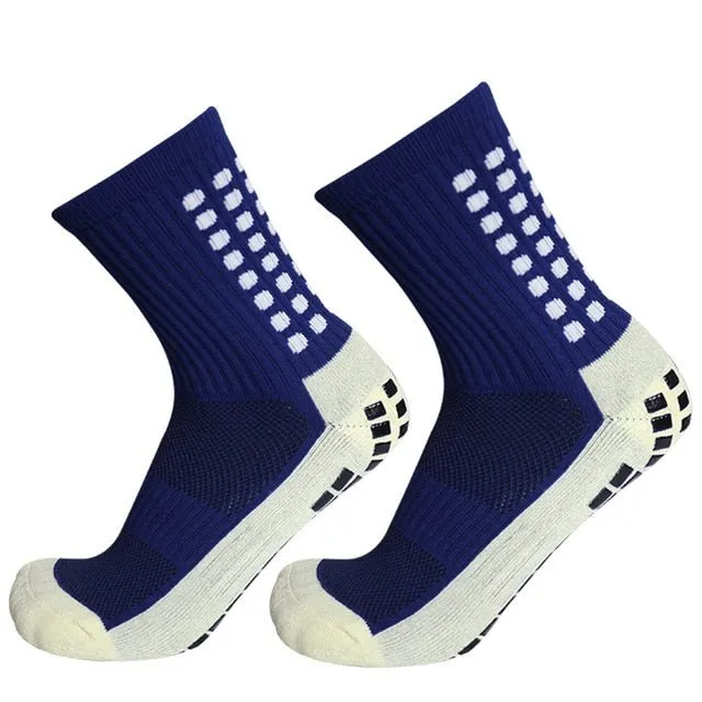 Football Socks for Men and Women, Non-slip Silicone Bottom Soccer Basketball Grip Socks