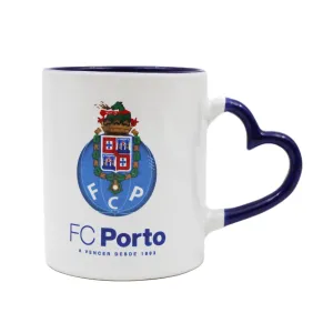 Futebol Clube do Porto FCP Heart Shaped Handle Mug with Gift Box