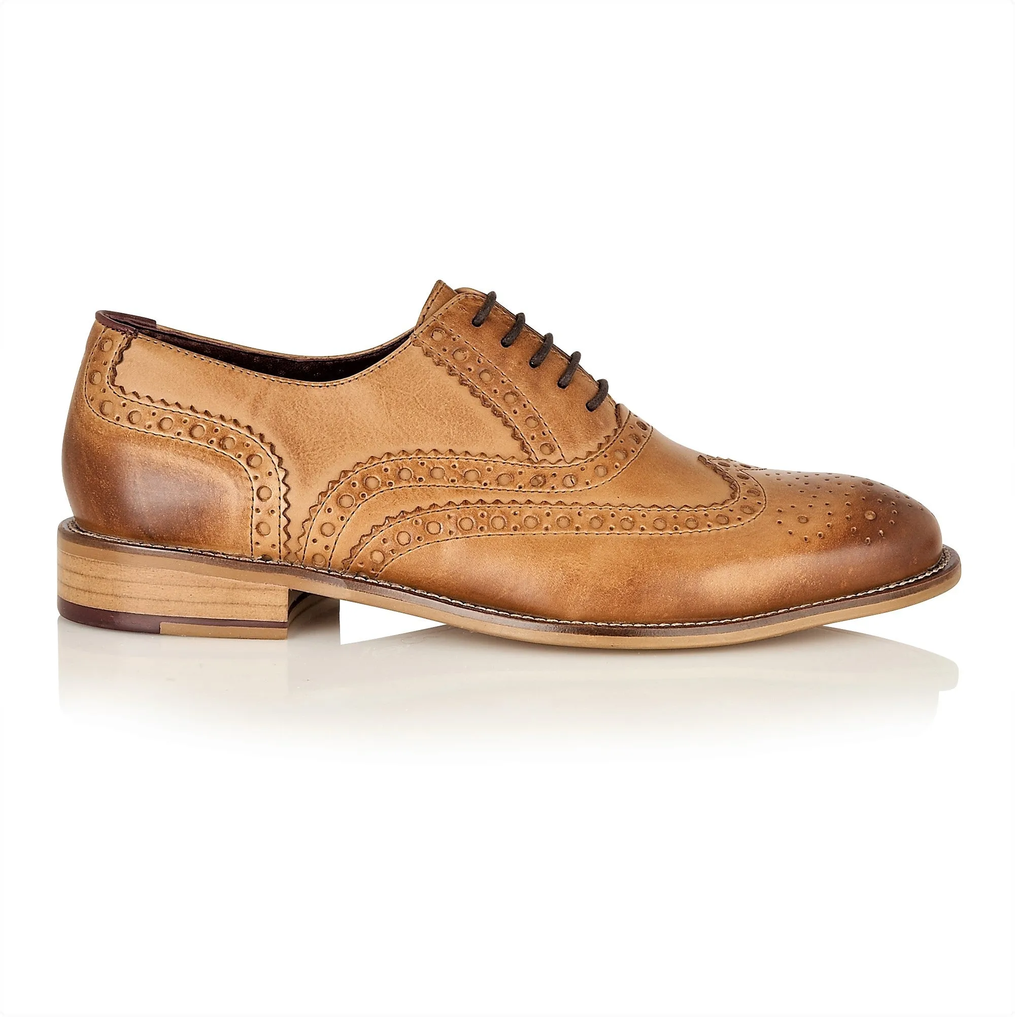 Gatsby Brogue Tan